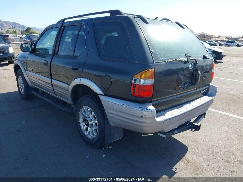 2002 Honda Passport Ex/Lx VIN: 4S6CK58W224404350 Lot: 39372761