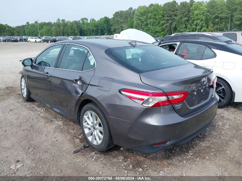 2020 Toyota Camry Le VIN: 4T1L11AK8LU391052 Lot: 39372765