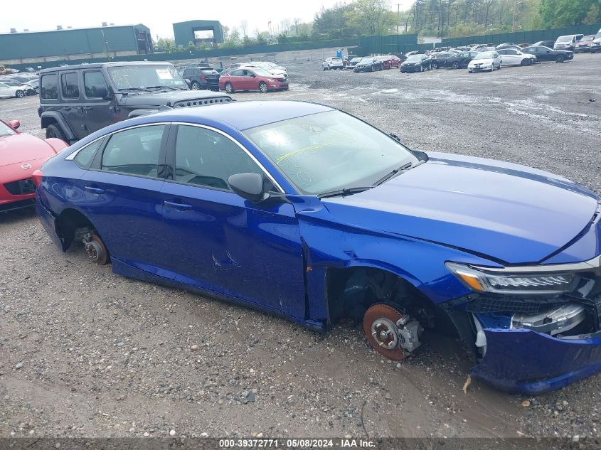 2022 Honda Accord Sport VIN: 1HGCV1F34NA102331 Lot: 39372771