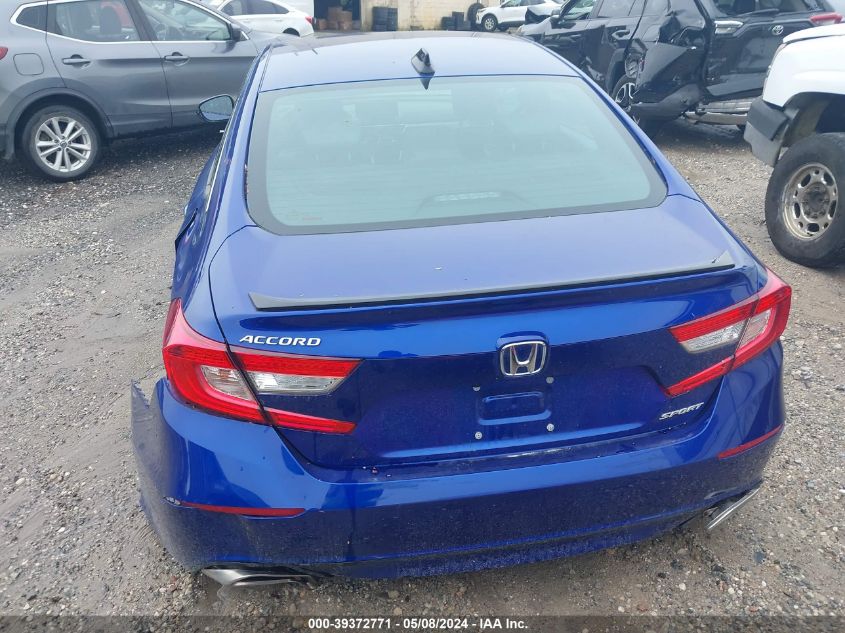 2022 Honda Accord Sport VIN: 1HGCV1F34NA102331 Lot: 39372771