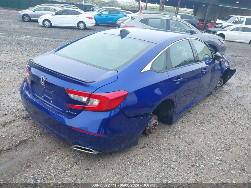 2022 Honda Accord Sport VIN: 1HGCV1F34NA102331 Lot: 39372771