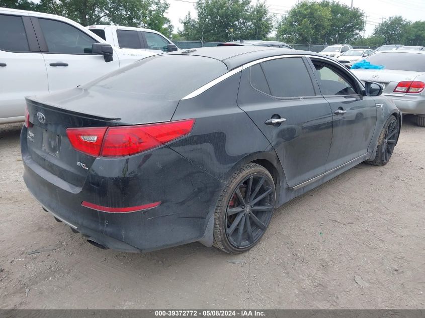 2014 Kia Optima Sxl Turbo VIN: 5XXGR4A65EG316711 Lot: 39372772