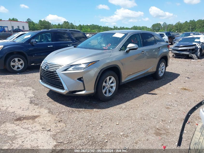 VIN 2T2ZZMCA1HC034583 2017 LEXUS RX 350