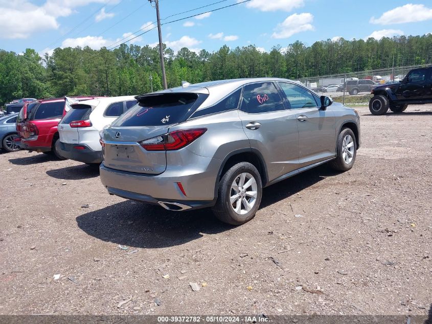 2017 Lexus Rx 350 VIN: 2T2ZZMCA1HC034583 Lot: 39372782