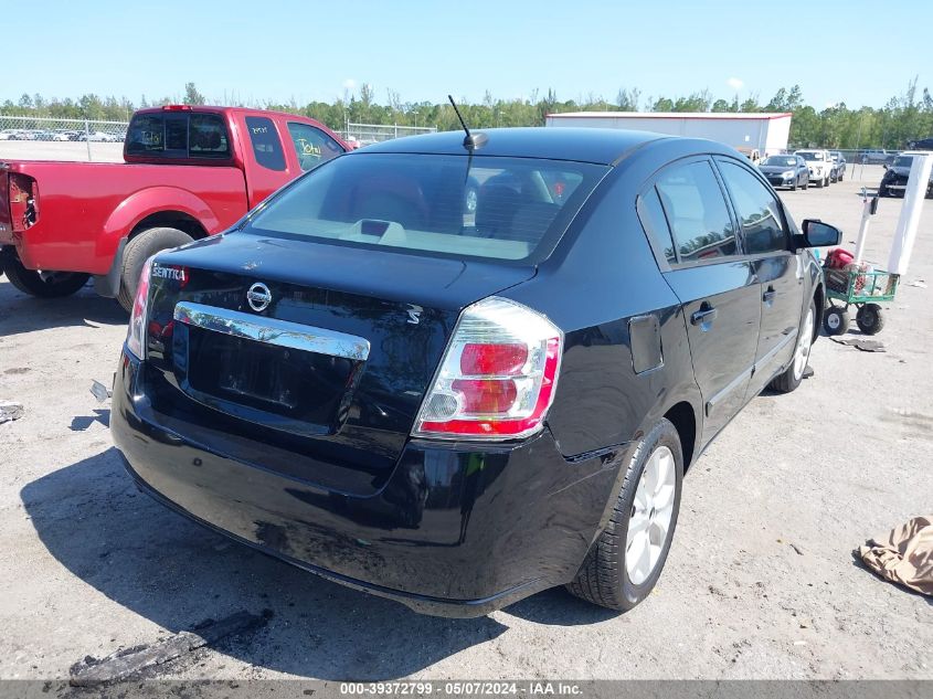 2010 Nissan Sentra 2.0Sl VIN: 3N1AB6APXAL690599 Lot: 39372799