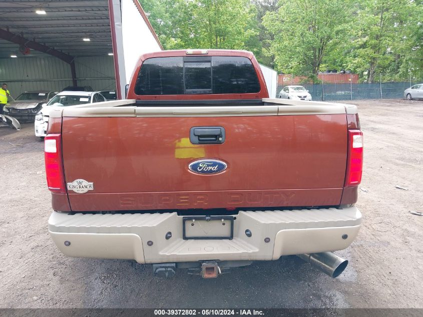 2008 Ford F-450 King Ranch/Lariat/Xl/Xlt VIN: 1FTXW43R78ED43840 Lot: 39372802