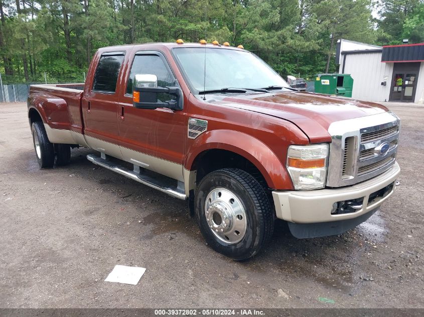 2008 Ford F-450 King Ranch/Lariat/Xl/Xlt VIN: 1FTXW43R78ED43840 Lot: 39372802