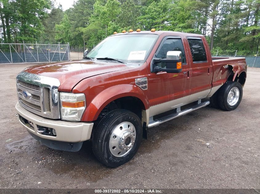 2008 Ford F-450 King Ranch/Lariat/Xl/Xlt VIN: 1FTXW43R78ED43840 Lot: 39372802