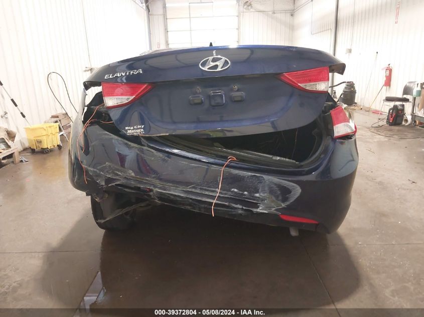 2013 Hyundai Elantra Gls VIN: 5NPDH4AE2DH351321 Lot: 39372804