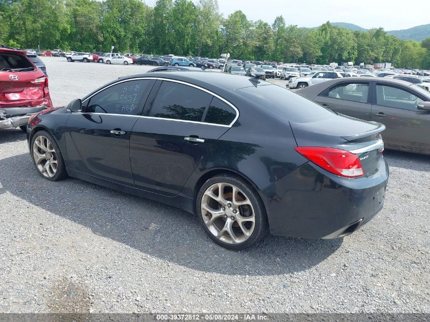 2012 Buick Regal Gs VIN: 2G4GV5GV3C9148972 Lot: 39372812