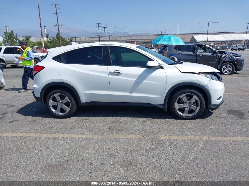 2018 Honda Hr-V Lx VIN: 3CZRU6H31JM717707 Lot: 39372814