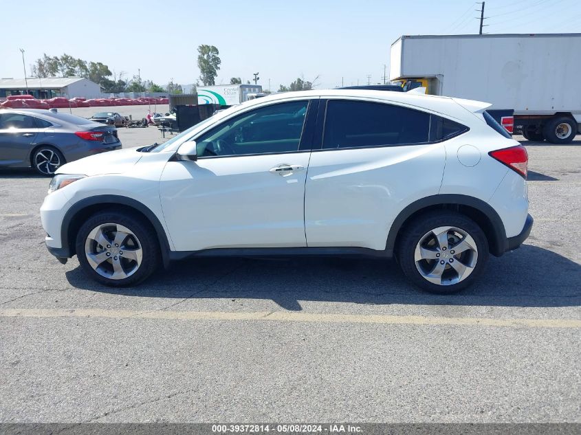 2018 Honda Hr-V Lx VIN: 3CZRU6H31JM717707 Lot: 39372814