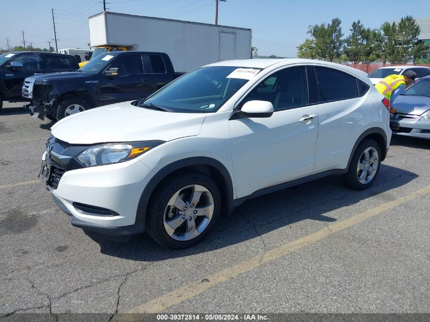 2018 Honda Hr-V Lx VIN: 3CZRU6H31JM717707 Lot: 39372814