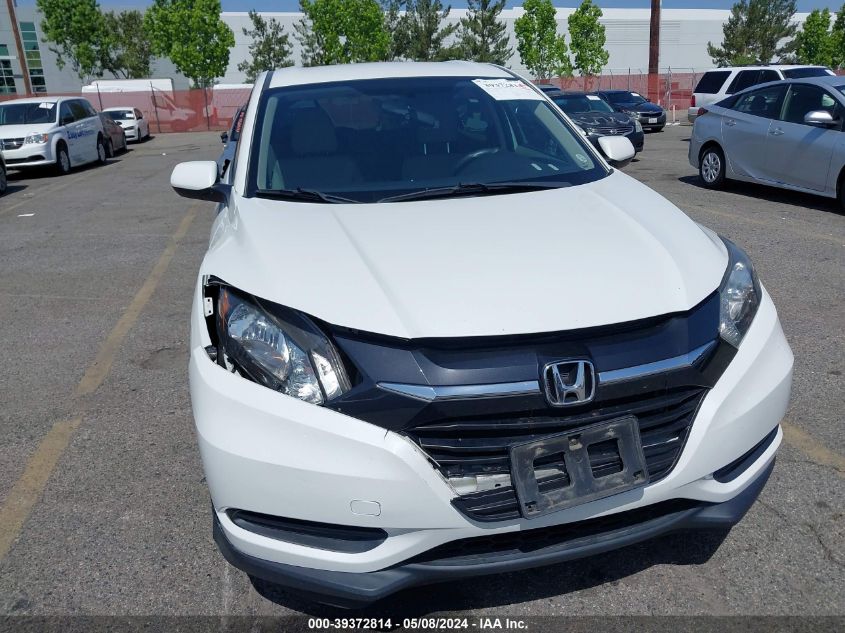 2018 Honda Hr-V Lx VIN: 3CZRU6H31JM717707 Lot: 39372814