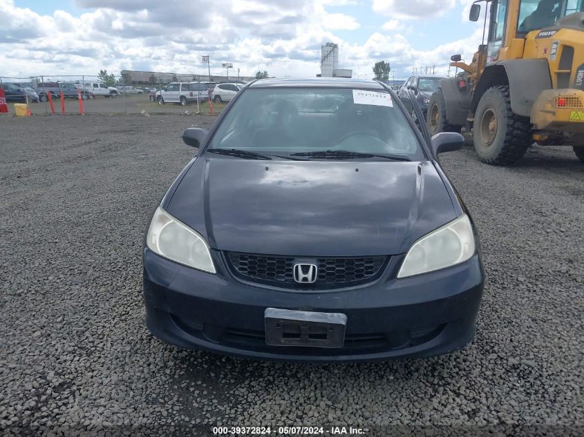 2004 Honda Civic Vp VIN: 1HGEM22174L065946 Lot: 39372824