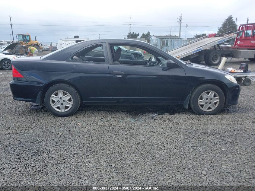 2004 Honda Civic Vp VIN: 1HGEM22174L065946 Lot: 39372824