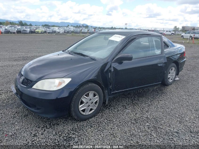 2004 Honda Civic Vp VIN: 1HGEM22174L065946 Lot: 39372824