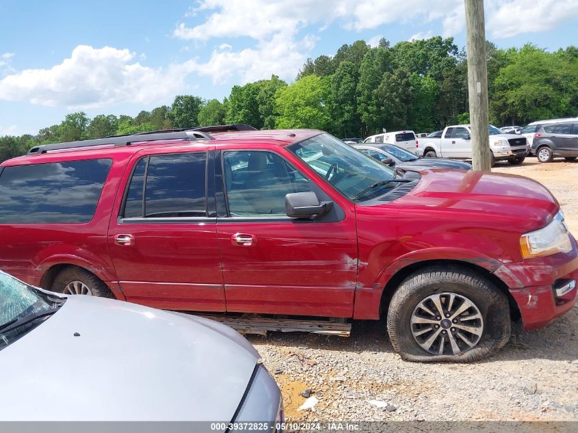 2015 Ford Expedition El Xlt VIN: 1FMJK1JT1FEF45130 Lot: 39372825