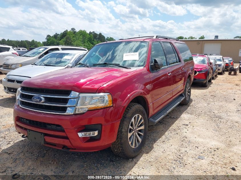 2015 Ford Expedition El Xlt VIN: 1FMJK1JT1FEF45130 Lot: 39372825