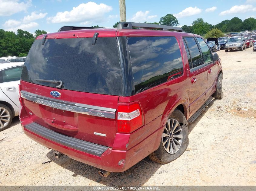 2015 Ford Expedition El Xlt VIN: 1FMJK1JT1FEF45130 Lot: 39372825