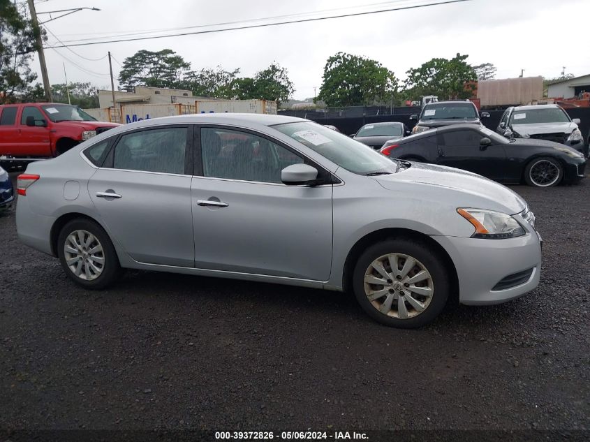 3N1AB7AP1EY213316 2014 Nissan Sentra Fe+ S/Fe+ Sv/S/Sl/Sr/Sv