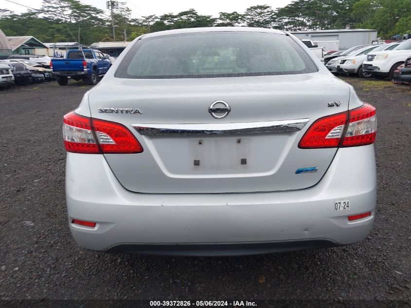 3N1AB7AP1EY213316 2014 Nissan Sentra Fe+ S/Fe+ Sv/S/Sl/Sr/Sv