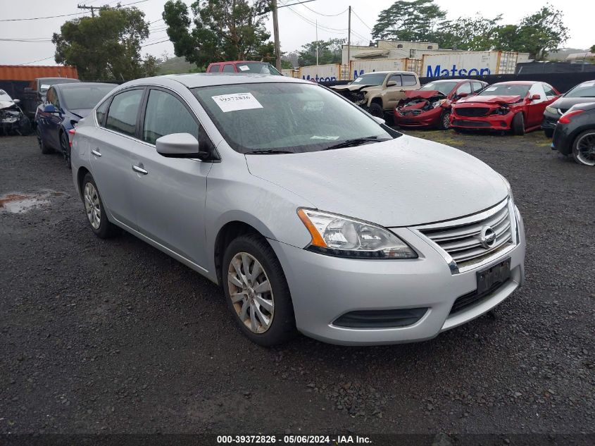 2014 NISSAN SENTRA FE+ S/FE+ SV/S/SL/SR/SV - 3N1AB7AP1EY213316