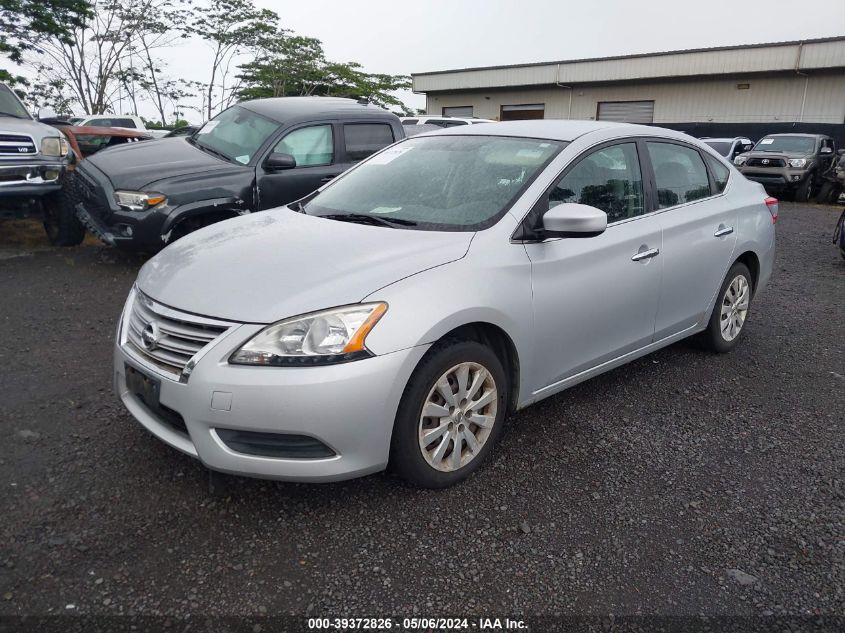 3N1AB7AP1EY213316 2014 Nissan Sentra Fe+ S/Fe+ Sv/S/Sl/Sr/Sv