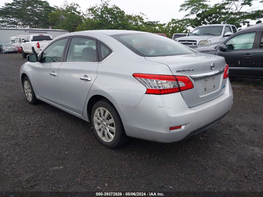 3N1AB7AP1EY213316 2014 Nissan Sentra Fe+ S/Fe+ Sv/S/Sl/Sr/Sv