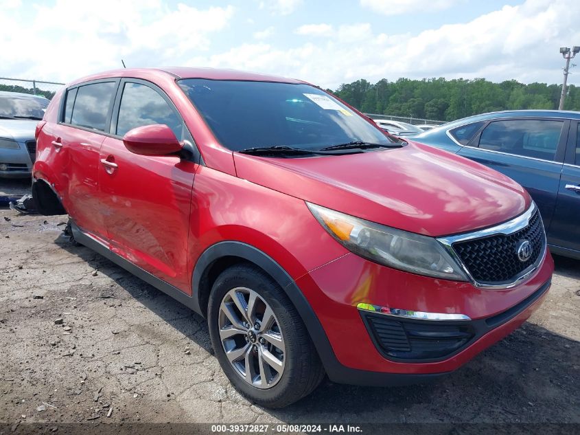 2014 Kia Sportage Lx VIN: KNDPB3AC5E7560825 Lot: 39372827