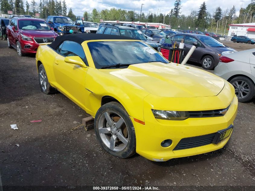 2014 CHEVROLET CAMARO 1LT - 2G1FB3D31E9149680