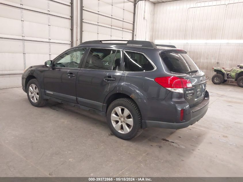 2011 Subaru Outback 2.5I Premium VIN: 4S4BRBCC3B3349635 Lot: 39372865