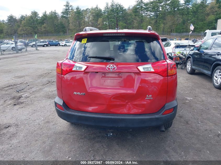 2013 Toyota Rav4 Le VIN: JTMBFREV7D5002367 Lot: 39372867