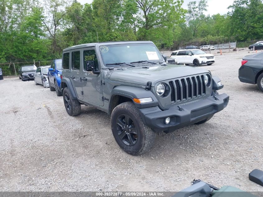 2023 Jeep Wrangler 4-Door Sport Altitude 4X4 VIN: 1C4HJXDG1PW607953 Lot: 39372877