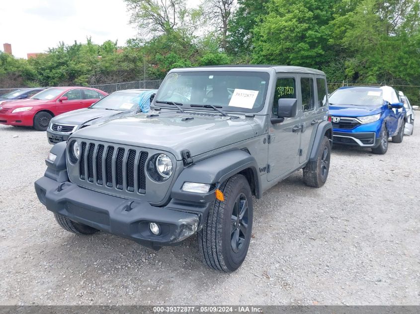 2023 Jeep Wrangler 4-Door Sport Altitude 4X4 VIN: 1C4HJXDG1PW607953 Lot: 39372877