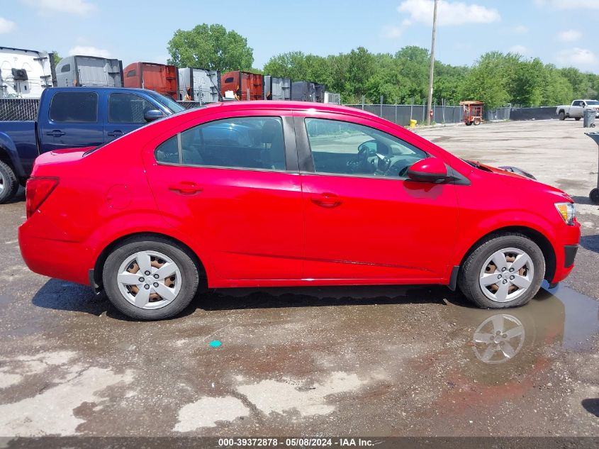 2014 Chevrolet Sonic Ls Auto VIN: 1G1JA5SH6E4223637 Lot: 39372878