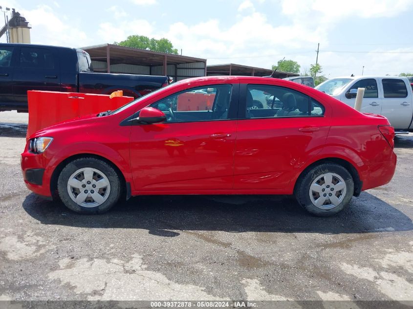 2014 Chevrolet Sonic Ls Auto VIN: 1G1JA5SH6E4223637 Lot: 39372878