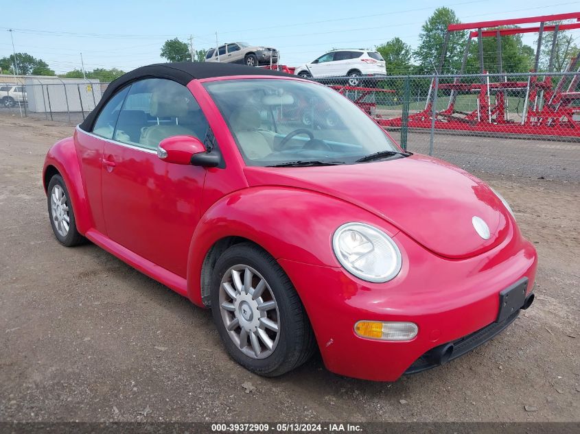 2004 Volkswagen New Beetle Gls VIN: 3VWCM31Y64M348036 Lot: 39372909