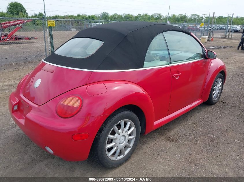 2004 Volkswagen New Beetle Gls VIN: 3VWCM31Y64M348036 Lot: 39372909