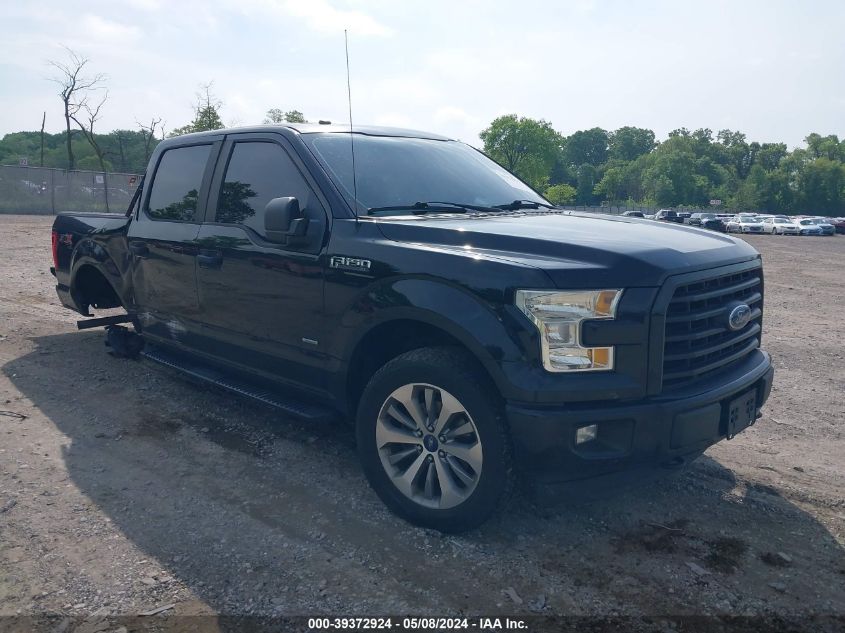 2017 Ford F-150 Xl VIN: 1FTEW1EP4HKC21651 Lot: 39372924