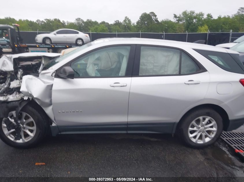 2019 Chevrolet Equinox Ls VIN: 3GNAXHEV6KS635116 Lot: 39372953