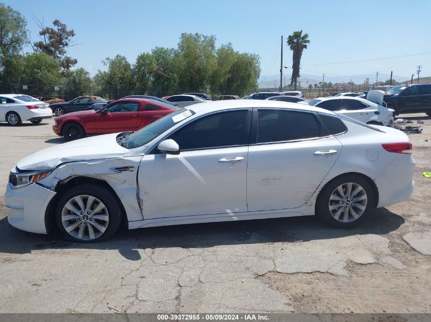 2016 Kia Optima Lx VIN: 5XXGT4L36GG005361 Lot: 39372955