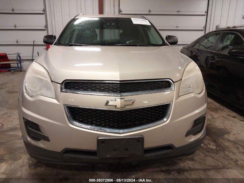 2012 Chevrolet Equinox Ls VIN: 2GNALBEK6C1221183 Lot: 39372956