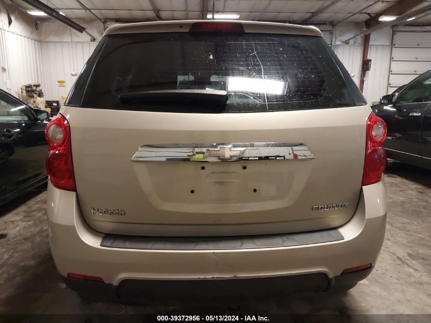 2012 Chevrolet Equinox Ls VIN: 2GNALBEK6C1221183 Lot: 39372956