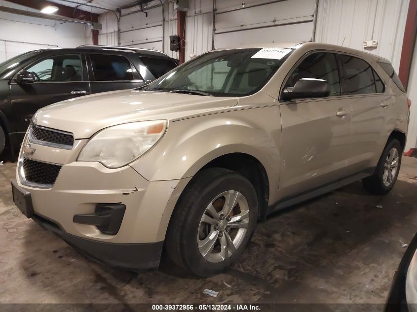 2012 Chevrolet Equinox Ls VIN: 2GNALBEK6C1221183 Lot: 39372956