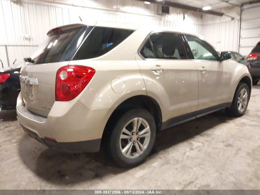 2012 Chevrolet Equinox Ls VIN: 2GNALBEK6C1221183 Lot: 39372956