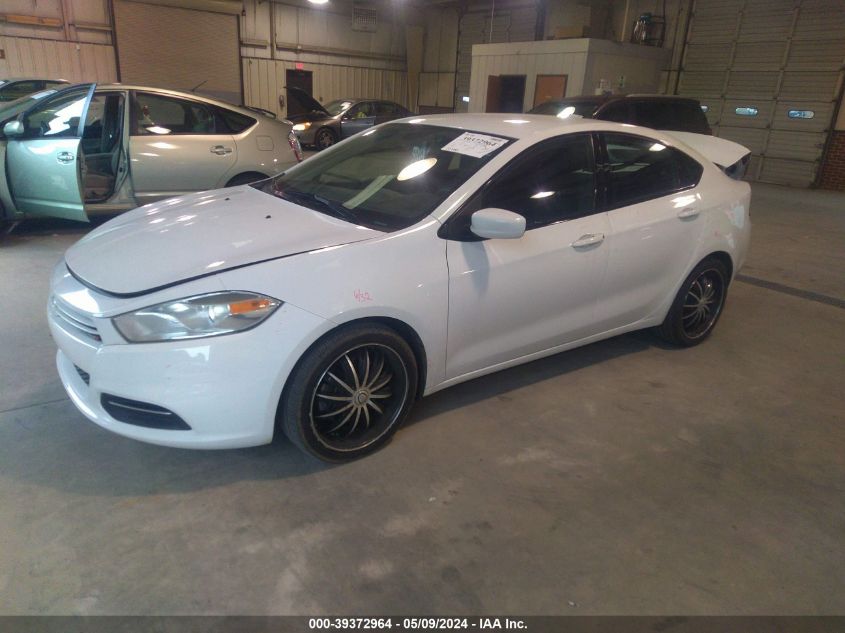 2015 Dodge Dart Se VIN: 1C3CDFAA4FD276196 Lot: 39372964