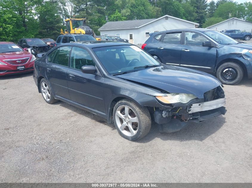 2009 Subaru Legacy 2.5I VIN: 4S3BL616297226325 Lot: 39372977