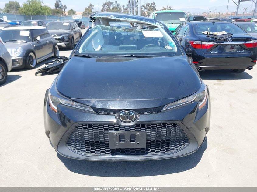 VIN JTDEPRAE6LJ107990 2020 TOYOTA COROLLA LE