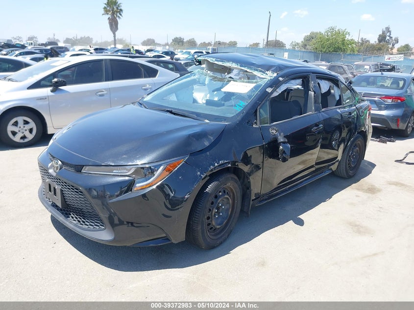 VIN JTDEPRAE6LJ107990 2020 TOYOTA COROLLA LE